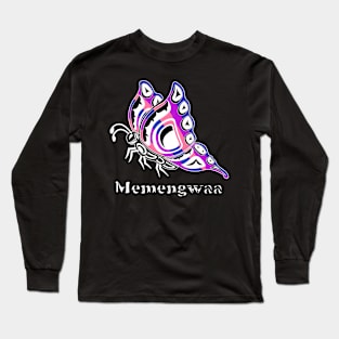 Memengwaa (Butterfly) Genderfluid Pride Long Sleeve T-Shirt